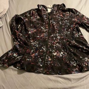 Gorgeous peplum workout jacket from Livi